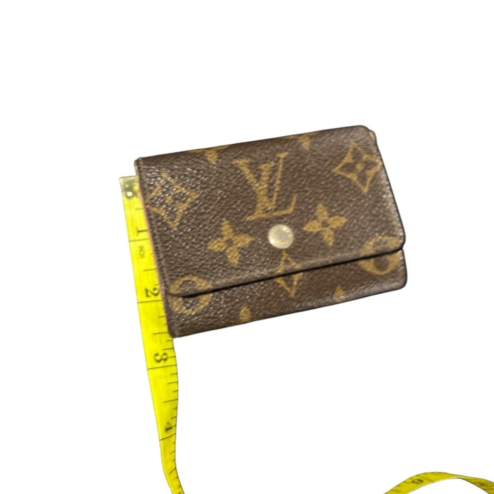 Louis Vuitton Brown Monogram card coin Wallet with callouts - Picture 10 of 10